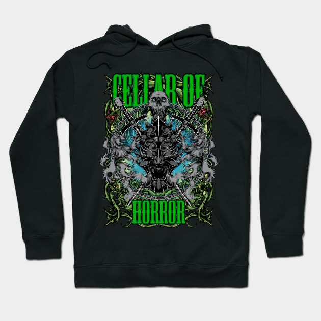 CellarofHorror Hoodie by Dark Planet Tees